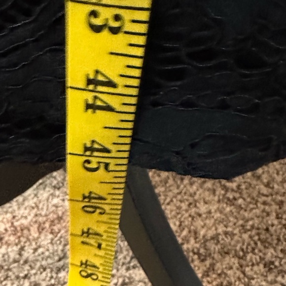 BARDOT Black Lace Halter Cross Neck MIDI Tea Length Dress Sz 8 NWT (A0059 B3) - Picture 11 of 15